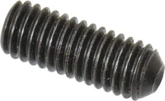 Holo-Krome - #10-32 UNF, 1/2" OAL, Cup Point Set Screw - Grade 8 Alloy Steel, 3/32" Key - Apex Tool & Supply