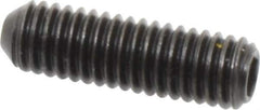 Holo-Krome - #10-32 UNF, 5/8" OAL, Cup Point Set Screw - Grade 8 Alloy Steel, 3/32" Key - Apex Tool & Supply