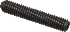 Holo-Krome - #10-32 UNF, 1" OAL, Cup Point Set Screw - Grade 8 Alloy Steel, 3/32" Key - Apex Tool & Supply