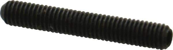 Holo-Krome - #10-32 UNF, 1-1/4" OAL, Cup Point Set Screw - Grade 8 Alloy Steel, 3/32" Key - Apex Tool & Supply