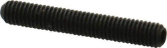 Holo-Krome - #10-32 UNF, 1-1/4" OAL, Cup Point Set Screw - Grade 8 Alloy Steel, 3/32" Key - Apex Tool & Supply