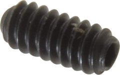 Holo-Krome - #4-40 UNC, 1/4" OAL, Cup Point Set Screw - Grade 8 Alloy Steel, 0.05" Key - Apex Tool & Supply