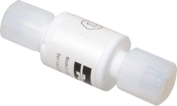 Parker - 3/8" PTFE Check Valve - Inline, PARGRIP x PARGRIP, 120 WOG - Apex Tool & Supply