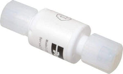 Parker - 3/8" PTFE Check Valve - Inline, PARGRIP x PARGRIP, 120 WOG - Apex Tool & Supply