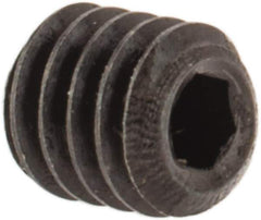 Holo-Krome - #4-48 UNF, 1/8" OAL, Cup Point Set Screw - Grade 8 Alloy Steel, 0.05" Key - Apex Tool & Supply