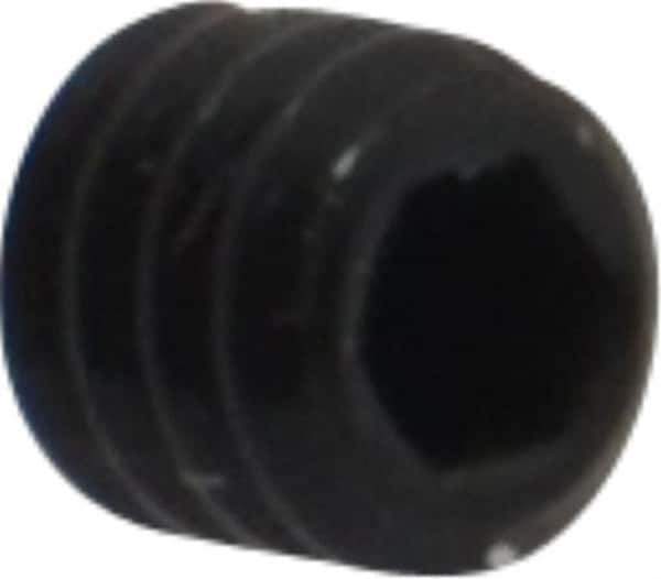 Holo-Krome - #5-40 UNC, 1/8" OAL, Cup Point Set Screw - Grade 8 Alloy Steel, 1/16" Key - Apex Tool & Supply