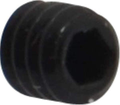Holo-Krome - #5-40 UNC, 1/8" OAL, Cup Point Set Screw - Grade 8 Alloy Steel, 1/16" Key - Apex Tool & Supply