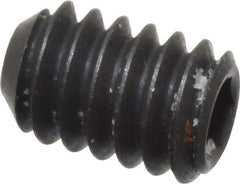 Holo-Krome - #5-40 UNC, 3/16" OAL, Cup Point Set Screw - Grade 8 Alloy Steel, 1/16" Key - Apex Tool & Supply