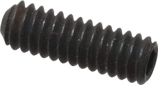 Holo-Krome - #5-40 UNC, 3/8" OAL, Cup Point Set Screw - Grade 8 Alloy Steel, 1/16" Key - Apex Tool & Supply