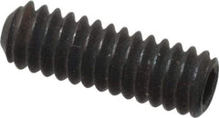 Holo-Krome - #5-40 UNC, 3/8" OAL, Cup Point Set Screw - Grade 8 Alloy Steel, 1/16" Key - Apex Tool & Supply