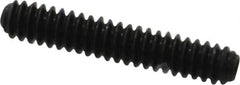 Holo-Krome - #6-32 UNC, 3/4" OAL, Cup Point Set Screw - Grade 8 Alloy Steel, 1/16" Key - Apex Tool & Supply