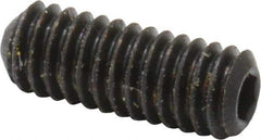Holo-Krome - #6-40 UNF, 3/8" OAL, Cup Point Set Screw - Grade 8 Alloy Steel, 1/16" Key - Apex Tool & Supply