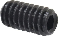 Holo-Krome - #8-32 UNC, 5/16" OAL, Cup Point Set Screw - Grade 8 Alloy Steel, 5/64" Key - Apex Tool & Supply