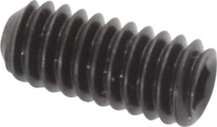 Holo-Krome - #8-32 UNC, 3/8" OAL, Cup Point Set Screw - Grade 8 Alloy Steel, 5/64" Key - Apex Tool & Supply