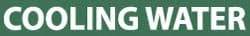 NMC - Pipe Marker with Cooling Water Legend and No Graphic - 3/4 to 1-1/4" Pipe Outside Diam, White on Green - Apex Tool & Supply