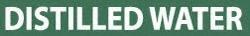 NMC - Pipe Marker with Distilled Water Legend and No Graphic - 3/4 to 1-1/4" Pipe Outside Diam, White on Green - Apex Tool & Supply