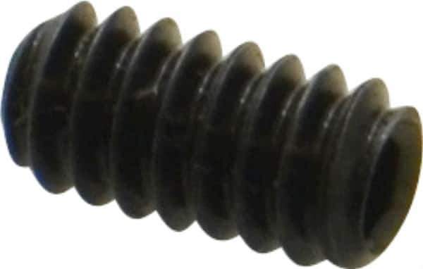Holo-Krome - #10-24 UNC, 3/8" OAL, Cup Point Set Screw - Grade 8 Alloy Steel, 3/32" Key - Apex Tool & Supply
