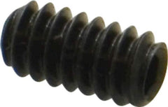 Holo-Krome - #10-24 UNC, 3/8" OAL, Cup Point Set Screw - Grade 8 Alloy Steel, 3/32" Key - Apex Tool & Supply
