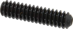 Holo-Krome - #10-24 UNC, 3/4" OAL, Cup Point Set Screw - Grade 8 Alloy Steel, 3/32" Key - Apex Tool & Supply