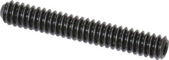 Holo-Krome - #10-24 UNC, 1-1/4" OAL, Cup Point Set Screw - Grade 8 Alloy Steel, 3/32" Key - Apex Tool & Supply