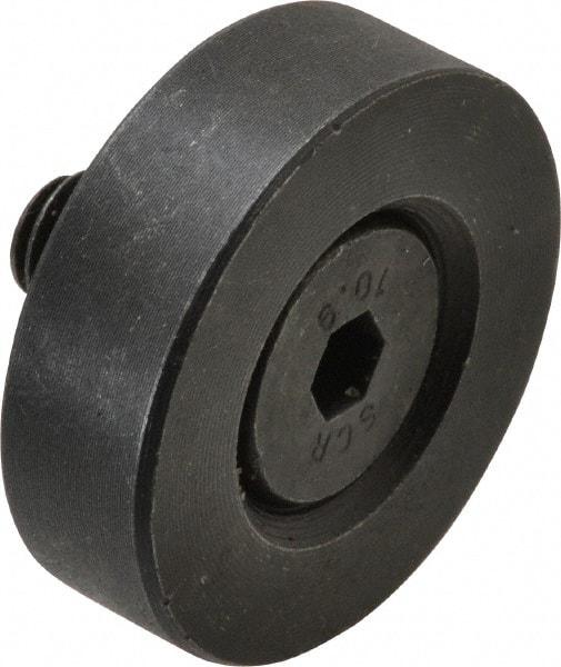 Gibraltar - 5/16-18 Thread, 1-1/4" OD, 3/8" High, Flat Foot - Steel & Lead Alloy - Apex Tool & Supply
