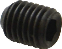Holo-Krome - 1/4-28 UNF, 5/16" OAL, Cup Point Set Screw - Grade 8 Alloy Steel, 1/8" Key - Apex Tool & Supply
