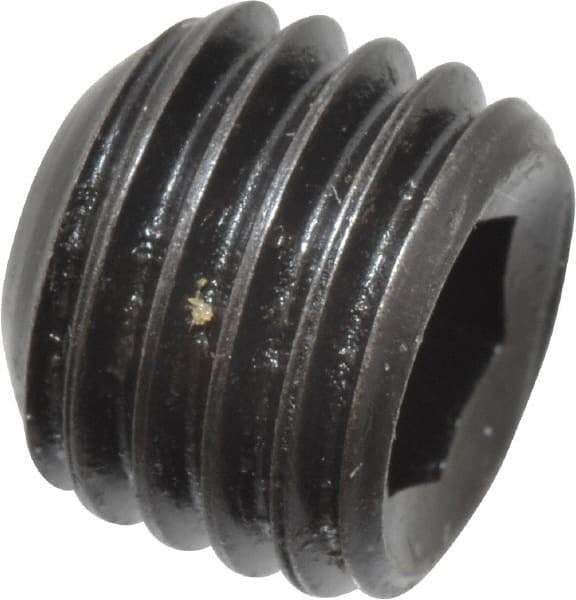 Holo-Krome - 5/16-24 UNF, 1/4" OAL, Cup Point Set Screw - Grade 8 Alloy Steel, 5/32" Key - Apex Tool & Supply