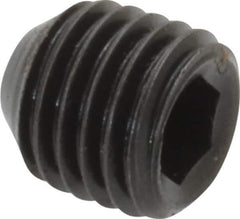 Holo-Krome - 5/16-24 UNF, 5/16" OAL, Cup Point Set Screw - Grade 8 Alloy Steel, 5/32" Key - Apex Tool & Supply