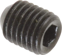 Holo-Krome - 5/16-24 UNF, 3/8" OAL, Cup Point Set Screw - Grade 8 Alloy Steel, 5/32" Key - Apex Tool & Supply