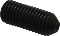 Holo-Krome - 5/16-24 UNF, 3/4" OAL, Cup Point Set Screw - Grade 8 Alloy Steel, 5/32" Key - Apex Tool & Supply