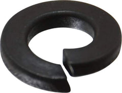Value Collection - 1/4", 0.252" ID, 0.077" Thick Split Lock Washer - Grade 2 Spring Steel, Uncoated, 0.252" Min ID, 0.26" Max ID, 0.489" Max OD - Apex Tool & Supply