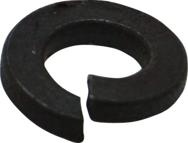Value Collection - 5/16", 0.314" ID, 0.097" Thick Split Lock Washer - Grade 2 Spring Steel, Uncoated, 0.314" Min ID, 0.322" Max ID, 0.593" Max OD - Apex Tool & Supply