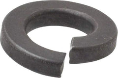Value Collection - 3/8", 0.377" ID, 0.115" Thick Split Lock Washer - Grade 2 Spring Steel, Uncoated, 0.377" Min ID, 0.385" Max ID, 0.688" Max OD - Apex Tool & Supply