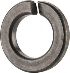 Value Collection - 9/16", 0.564" ID, 0.17" Thick Split Lock Washer - Grade 2 Spring Steel, Uncoated, 0.564" Min ID, 0.574" Max ID, 0.975" Max OD - Apex Tool & Supply