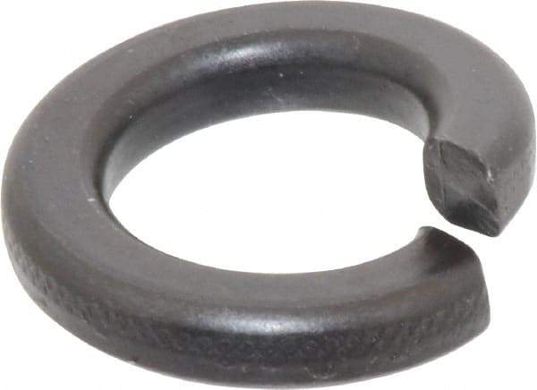 Value Collection - 7/8", 0.878" ID, 0.266" Thick Split Lock Washer - Grade 2 Spring Steel, Uncoated, 0.878" Min ID, 0.894" Max ID, 1.489" Max OD - Apex Tool & Supply