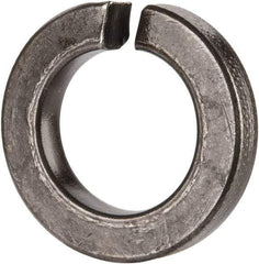 Value Collection - 1-1/8", 1.129" ID, 0.345" Thick Split Lock Washer - Grade 8 Spring Steel, Uncoated, 1.129" Min ID, 1.153" Max ID, 1.903" Max OD - Apex Tool & Supply