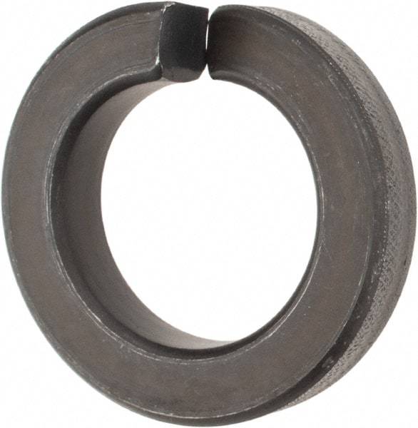 Value Collection - 1-3/8", 1.379" ID, 0.422" Thick Split Lock Washer - Grade 8 Spring Steel, Uncoated, 1.379" Min ID, 1.408" Max ID, 2.301" Max OD - Apex Tool & Supply