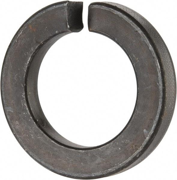 Value Collection - 1-3/4", 1.758" ID, 0.45" Thick Split Lock Washer - Grade 8 Spring Steel, Uncoated, 1.758" Min ID, 1.789" Max ID, 2.82" Max OD - Apex Tool & Supply