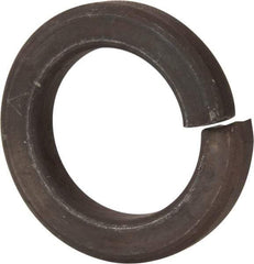 Value Collection - 2", 2.008" ID, 0.496" Thick Split Lock Washer - Grade 8 Spring Steel, Uncoated, 2.008" Min ID, 2.039" Max ID, 3.144" Max OD - Apex Tool & Supply