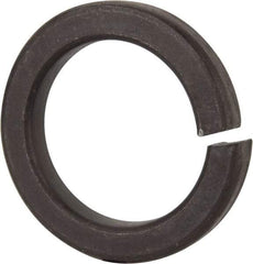 Value Collection - 2-1/2", 0.496" Thick Split Lock Washer - Grade 8 Spring Steel, Uncoated, 2.512" Min ID, 2.543" Max ID, 3.648" Max OD - Apex Tool & Supply
