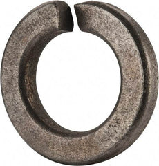 Value Collection - 3/4", 0.753" ID, 0.226" Thick Split Lock Washer - Grade 2 Spring Steel, Zinc-Plated Finish, 0.753" Min ID, 0.766" Max ID, 1.285" Max OD - Apex Tool & Supply