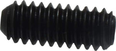 Holo-Krome - 1/4-20 UNC, 5/8" OAL, Cup Point Set Screw - Grade 8 Alloy Steel, 1/8" Key - Apex Tool & Supply