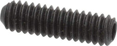 Holo-Krome - 1/4-20 UNC, 7/8" OAL, Cup Point Set Screw - Grade 8 Alloy Steel, 1/8" Key - Apex Tool & Supply
