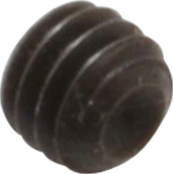 Holo-Krome - 5/16-18 UNC, 1/4" OAL, Cup Point Set Screw - Grade 8 Alloy Steel, 5/32" Key - Apex Tool & Supply