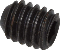 Holo-Krome - 5/16-18 UNC, 3/8" OAL, Cup Point Set Screw - Grade 8 Alloy Steel, 5/32" Key - Apex Tool & Supply