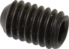 Holo-Krome - 5/16-18 UNC, 1/2" OAL, Cup Point Set Screw - Grade 8 Alloy Steel, 5/32" Key - Apex Tool & Supply