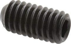 Holo-Krome - 5/16-18 UNC, 5/8" OAL, Cup Point Set Screw - Grade 8 Alloy Steel, 5/32" Key - Apex Tool & Supply