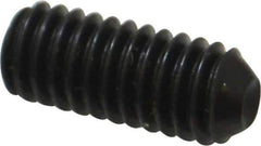 Holo-Krome - 5/16-18 UNC, 3/4" OAL, Cup Point Set Screw - Grade 8 Alloy Steel, 5/32" Key - Apex Tool & Supply
