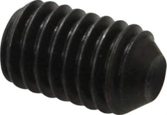 Holo-Krome - 3/8-16 UNC, 5/8" OAL, Cup Point Set Screw - Grade 8 Alloy Steel, 3/16" Key - Apex Tool & Supply
