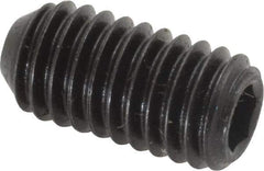 Holo-Krome - 3/8-16 UNC, 3/4" OAL, Cup Point Set Screw - Grade 8 Alloy Steel, 3/16" Key - Apex Tool & Supply